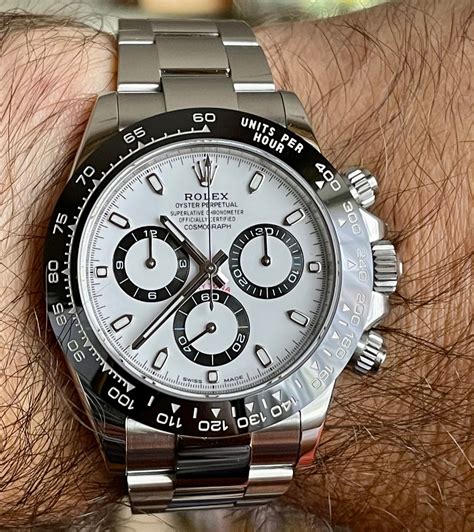 silver white face rolex|silver rolex with black head.